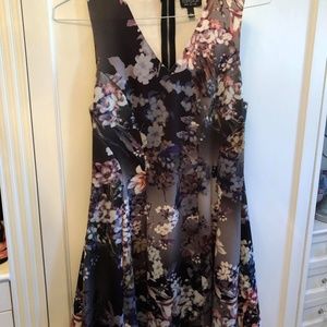 TOPSHOP Floral Dress